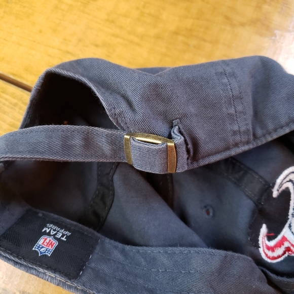 Houston Texans NFL Adult Adjustable Team Logo Navy Hats / Hat Cap. - Picture 3 of 9